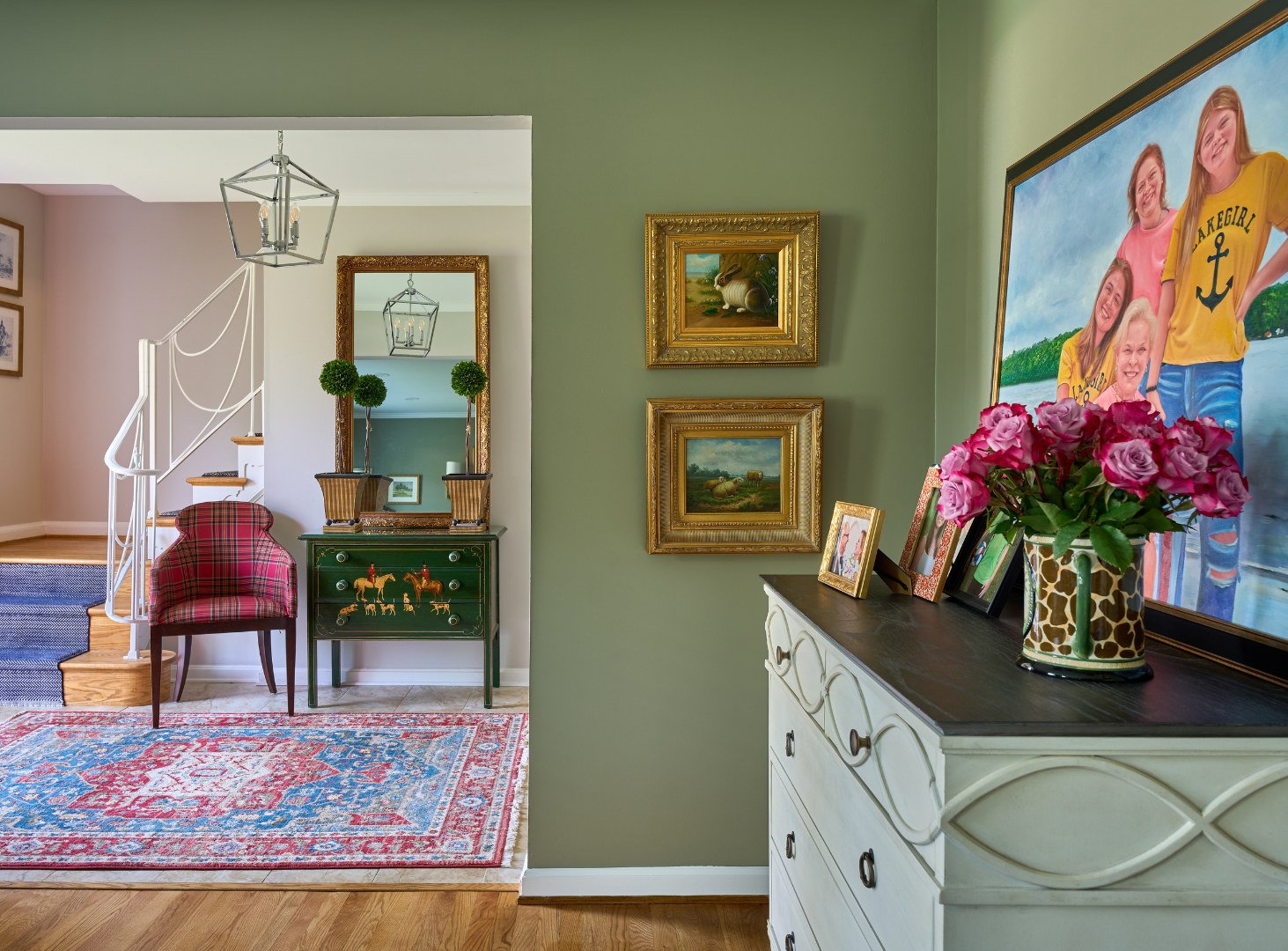Montgomery County Equestrian Entry, interior design project photo 2