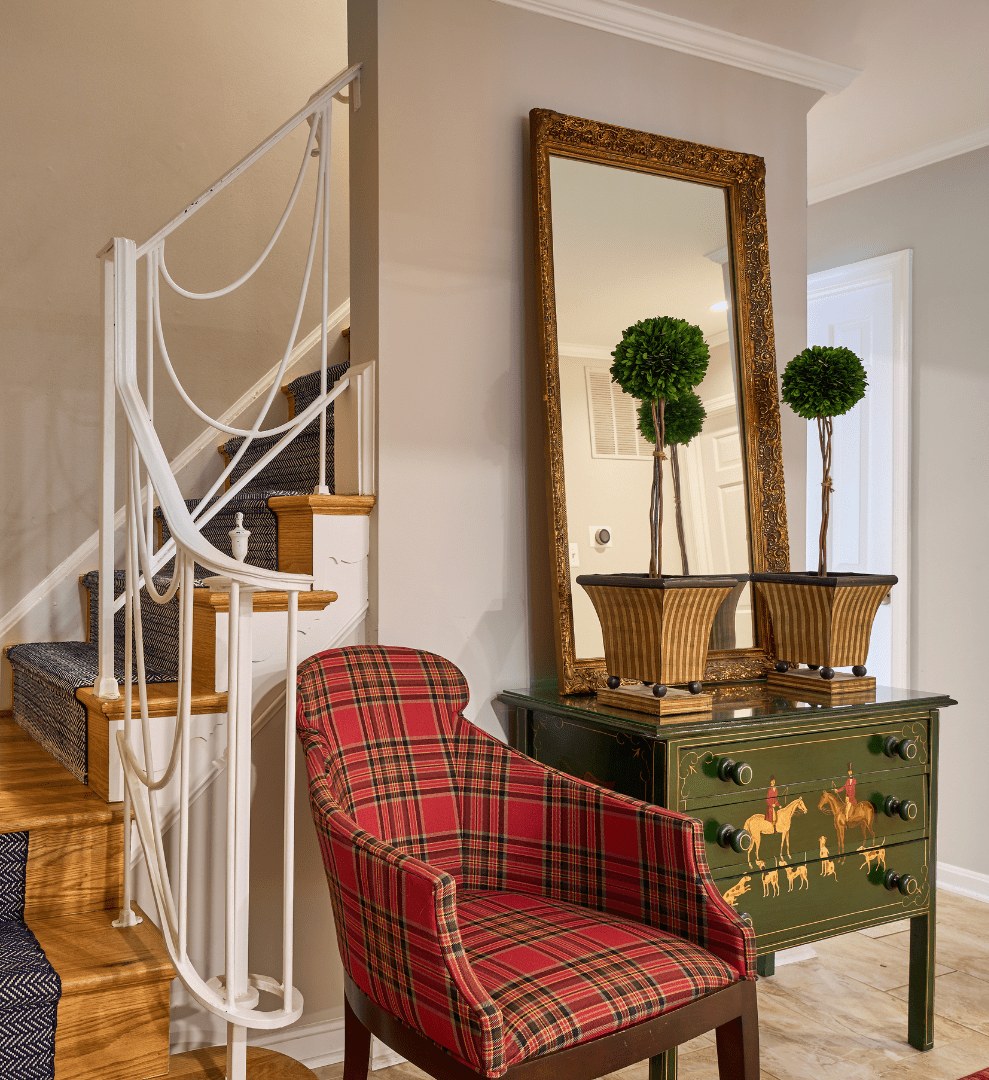 Montgomery County Equestrian Entry, interior design project photo 4