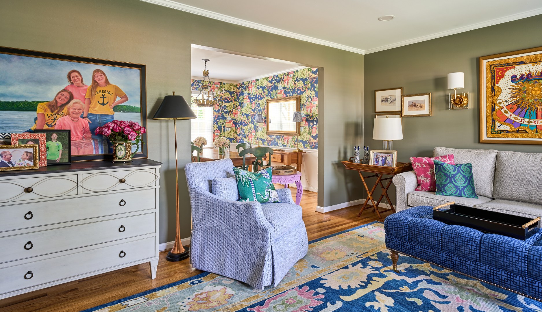 Potomac Living Room, interior design project photo 2
