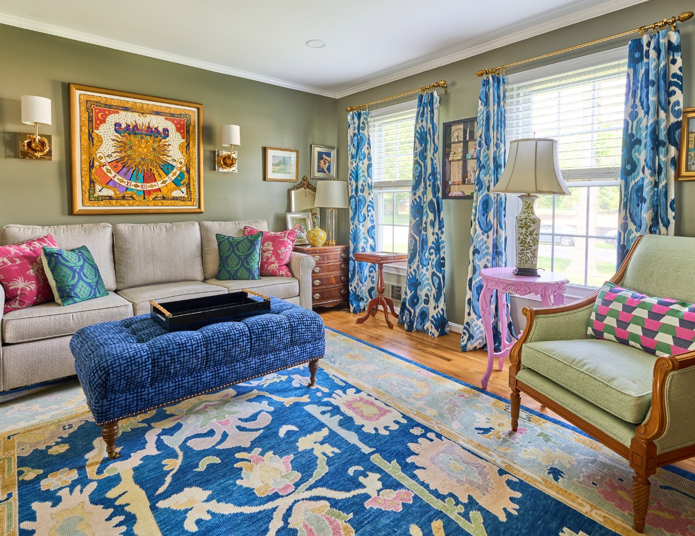 Potomac Living Room, interior design project photo 6