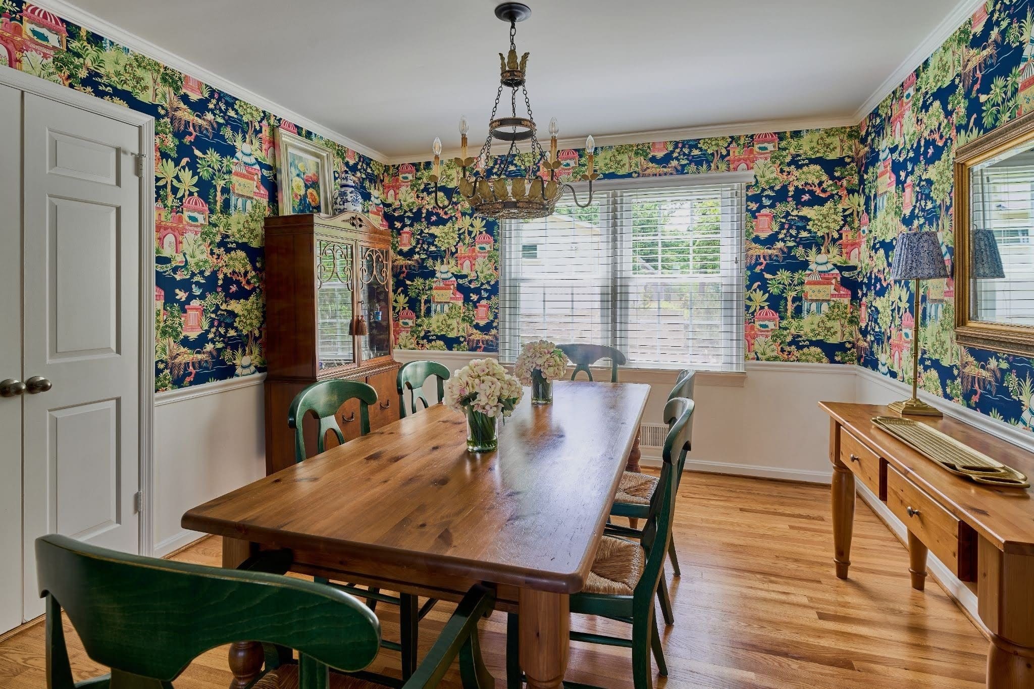 Potomac Thibaut Chinoiserie, interior design project photo 4