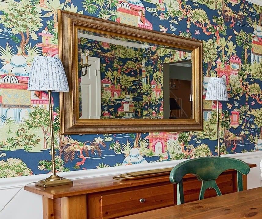 Potomac Thibaut Chinoiserie, interior design project photo 5