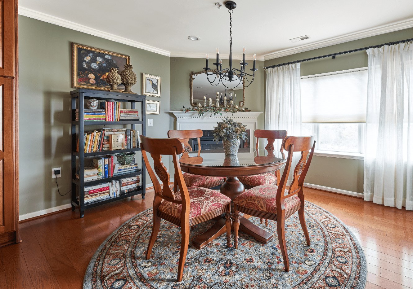 Timonium Downsized Dining Room