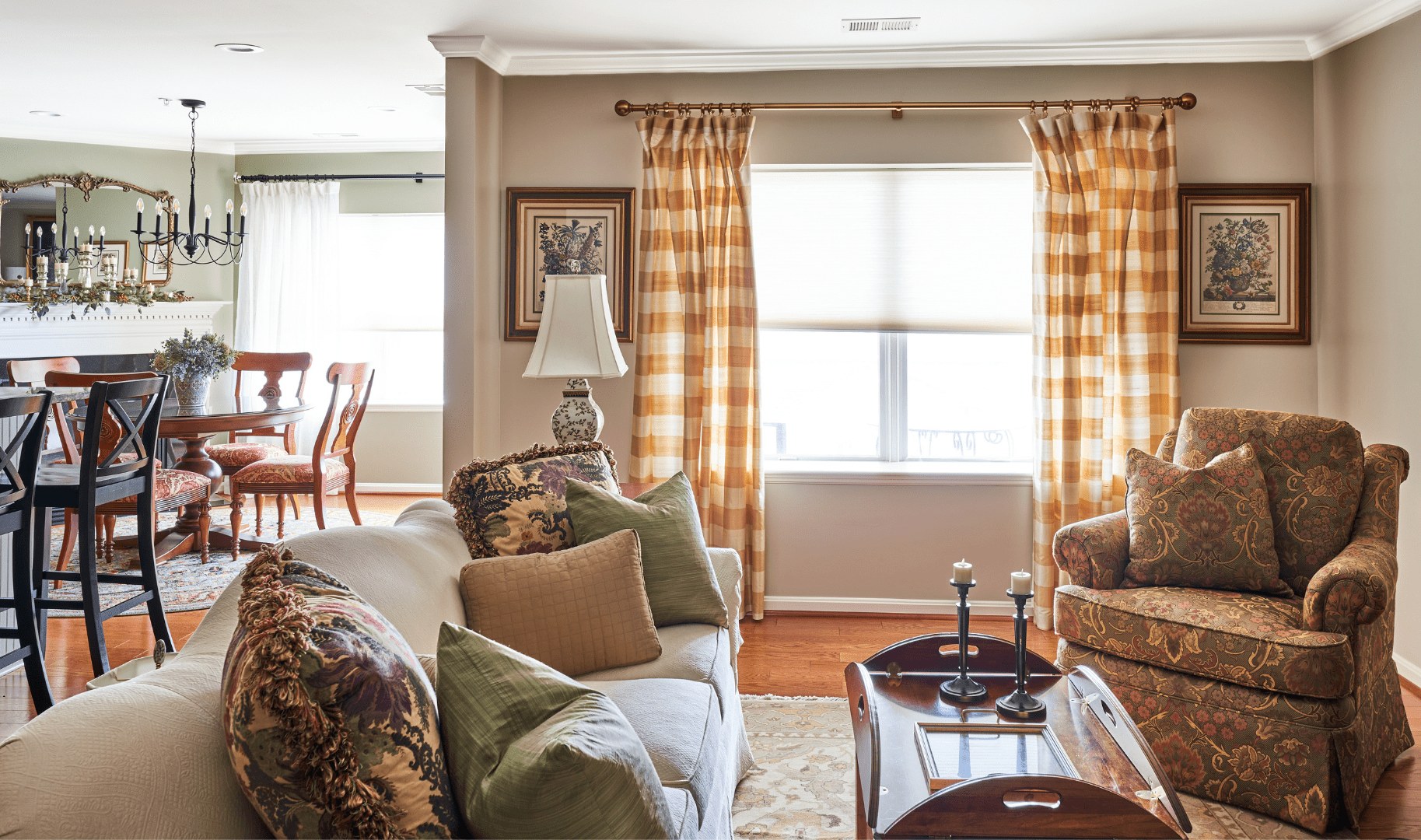 Timonium Downsized Dining Room, interior design project photo 5