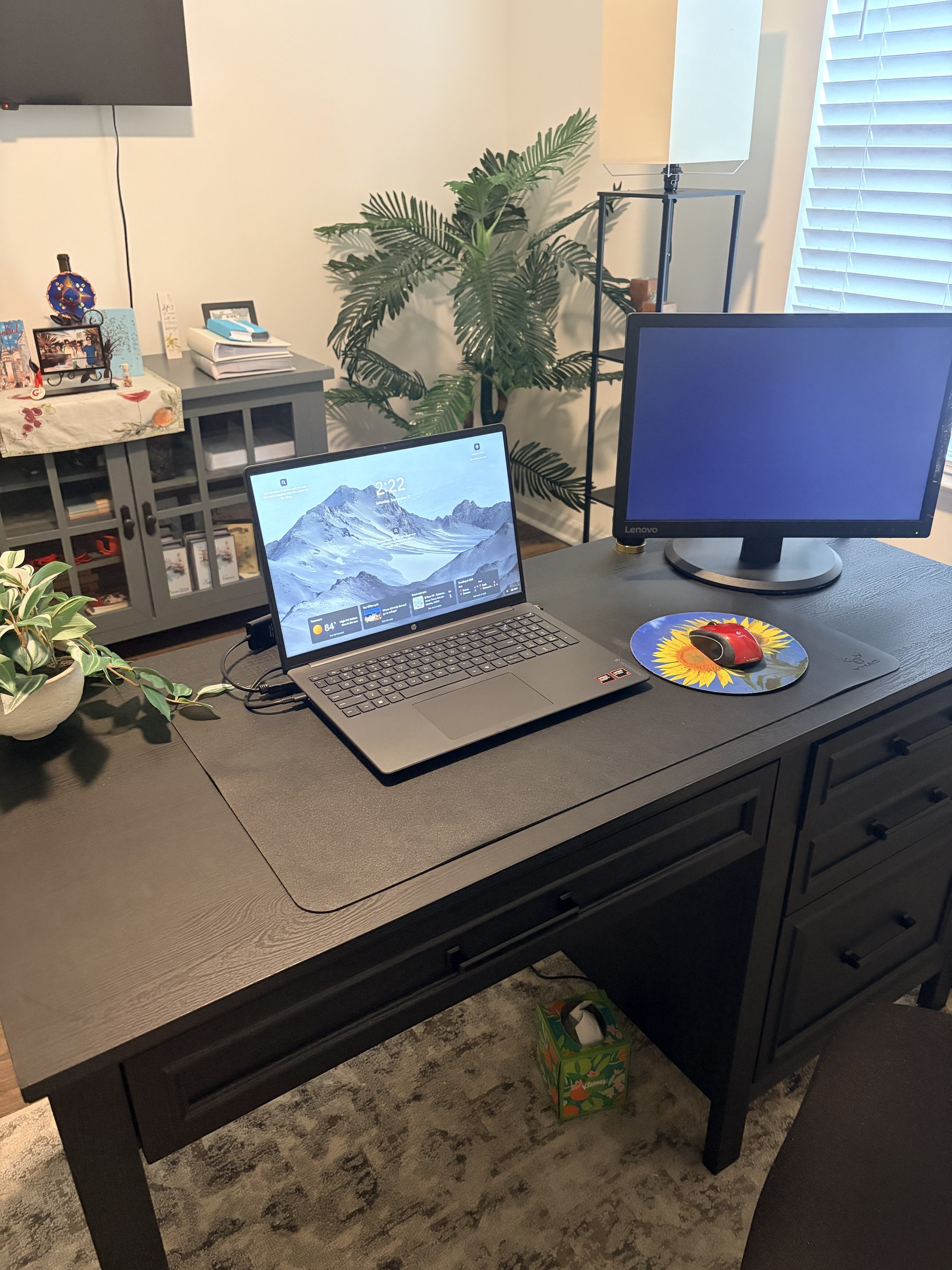 Gina's bookkeeping workspace