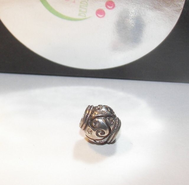 925 sterling silver, spacer charm, gem charm, charms for European charm bracelets, charms. charms for snake chain bracelet