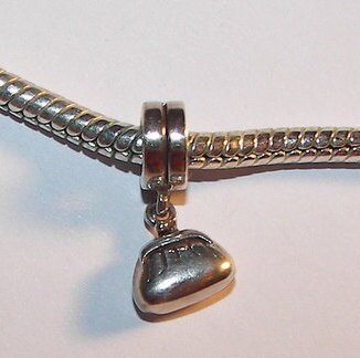 925 sterling silver, purse charm, European charms , european charm, European bead, fits snake chain bracelet