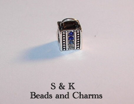 925 sterling silver, purse charm, European charms , european charm, European bead, fits snake chain bracelet