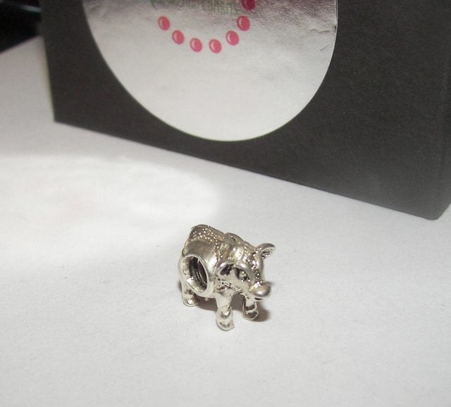 cow charm, European charm , farm animal charm, authentic 925 silver charm , fits European charm bracelets