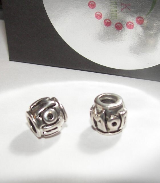925 sterling silver mom charm, large hole charm bead for snake chain bracelets, European charm bracelet charms