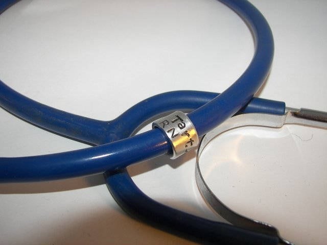 Custom Personalized stethoscope ID, Nurse Gift, Doctor Gift, engraved Stethoscope tag