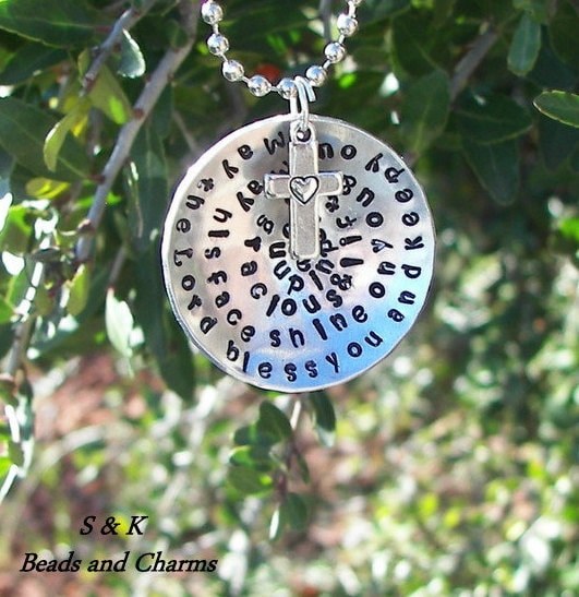 Numbers 6:24-26, May the Lord bless you, baptism gift, gift for mom, religious gift ,personalized gifts, graduation gift, for her, mothers