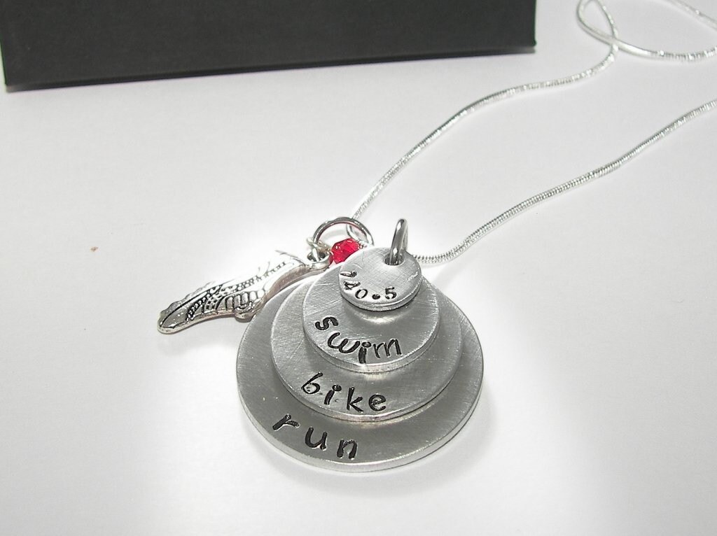 personalized Runners necklace. Gift for runners , marathon gift, Hand stamped jewelry, personalized jewelry, Custom mommy necklace