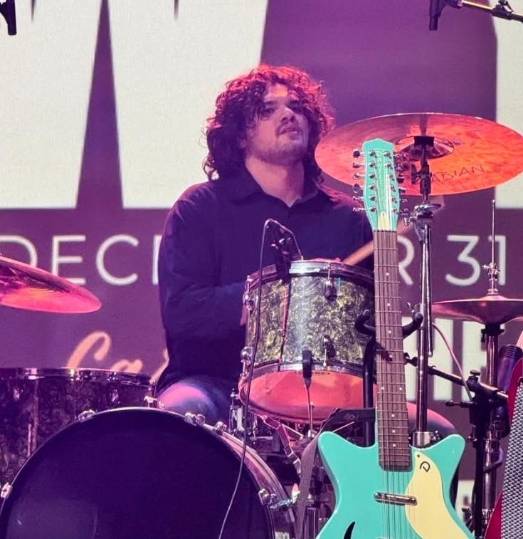 CEC drummer performing live