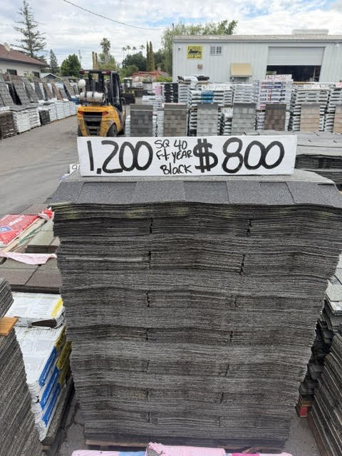 30 Year Black Shingles