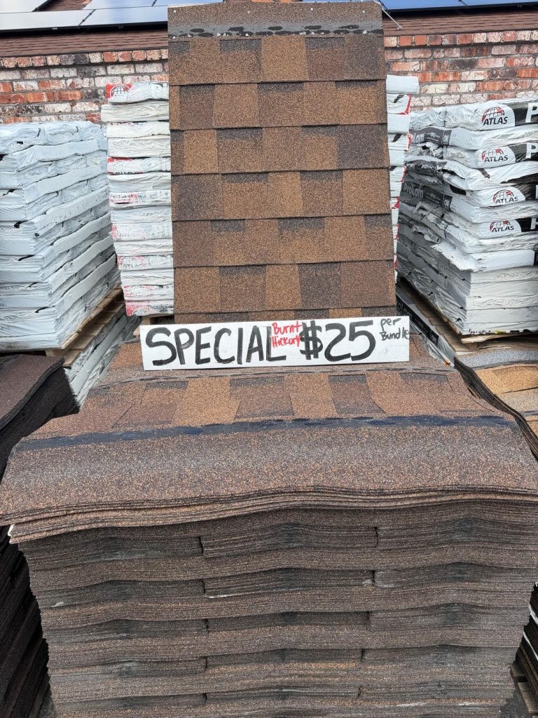 Burnt Hickory Roof Shingles