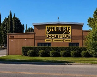 Fresno Affordable Roof Supply yard