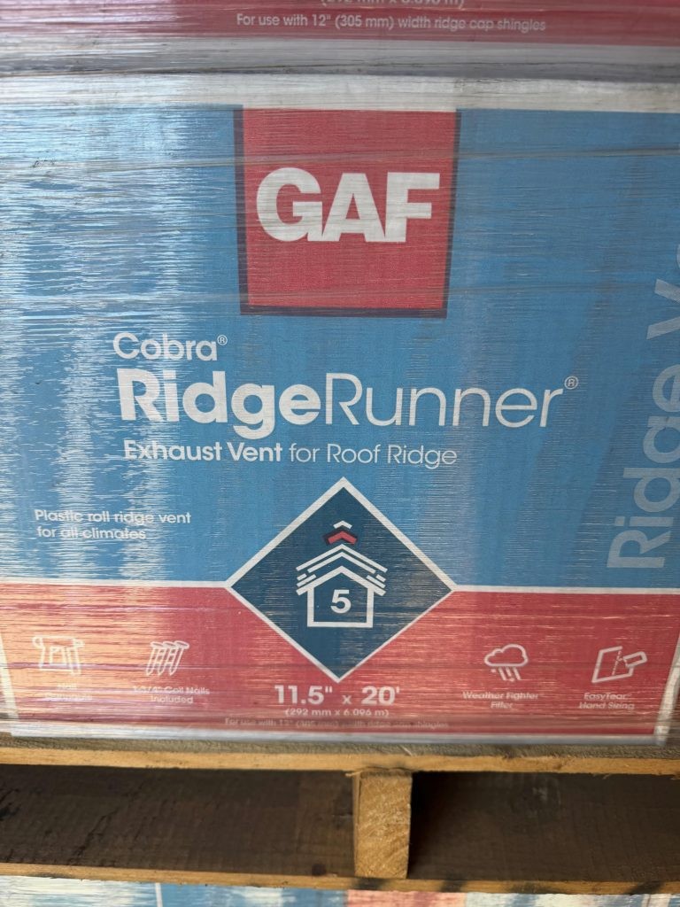 GAF Ridge Runner Ridge Vent