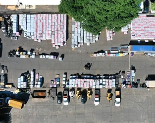 Sacramento Affordable Roof Supply yard
