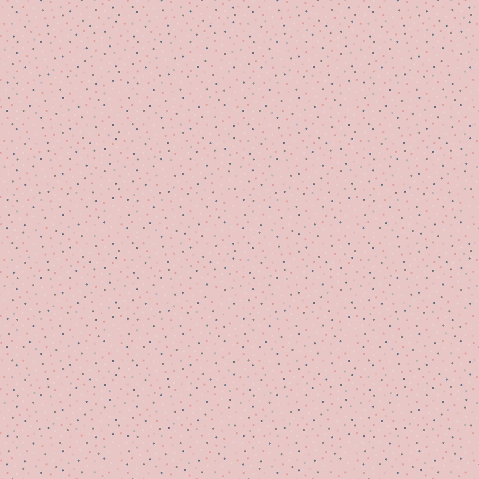 Poppie Cotton Country Confetti Strawberry Lemonade pink blender fabric