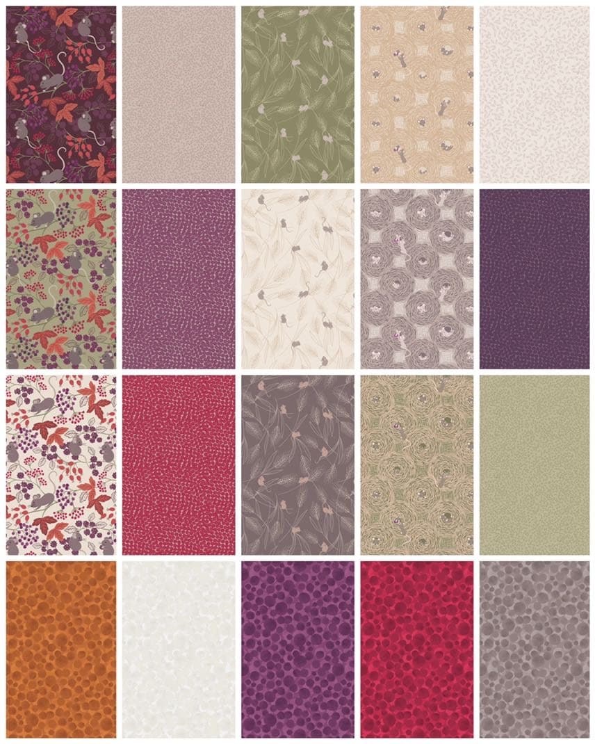 Coordinating quilting fabric pieces for finishing a quilt binding