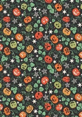 Halloween pumpkin quilting fabric