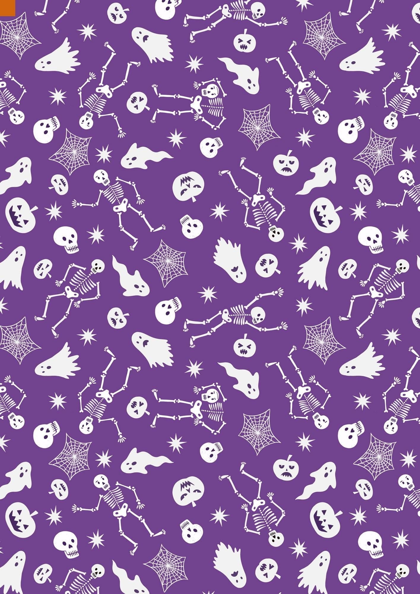 Witchy Woods Halloween quilting fabric