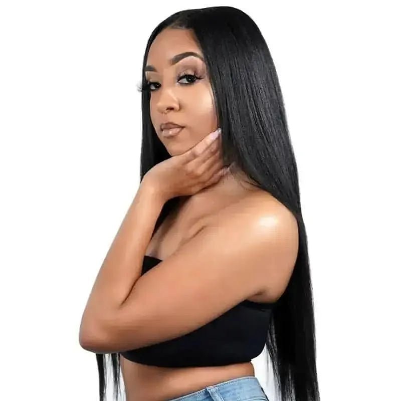 How to Protect Your Leave-Out While Wearing a U-Part Wig - HookedOnBundles Virgin Hair