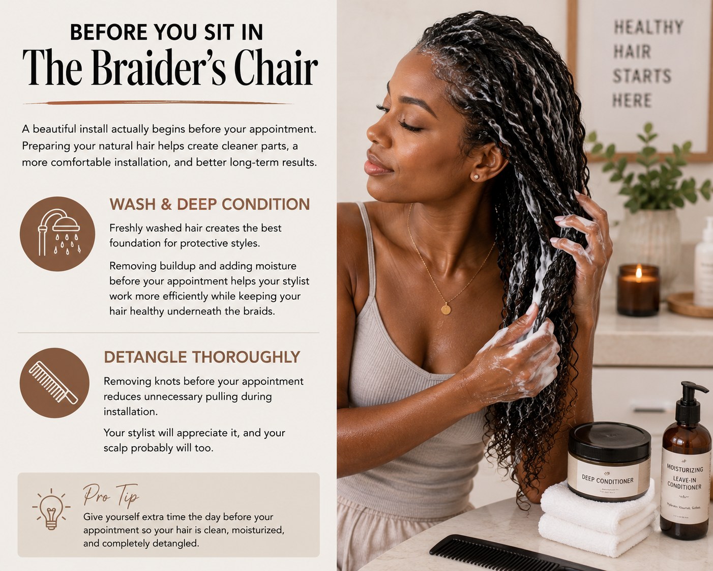 Before You Sit in the Braider's Chair
