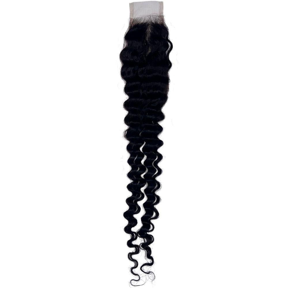 Deep Wave 2x6 HD lace closure for a defined center-part sew-in