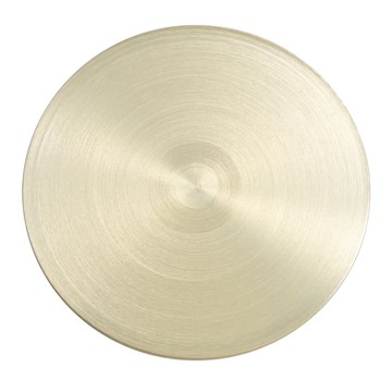 Brushed Frozen Gold #049 transparent overlay color chip