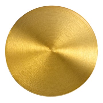 Brushed Titanium Gold #022 transparent overlay color chip