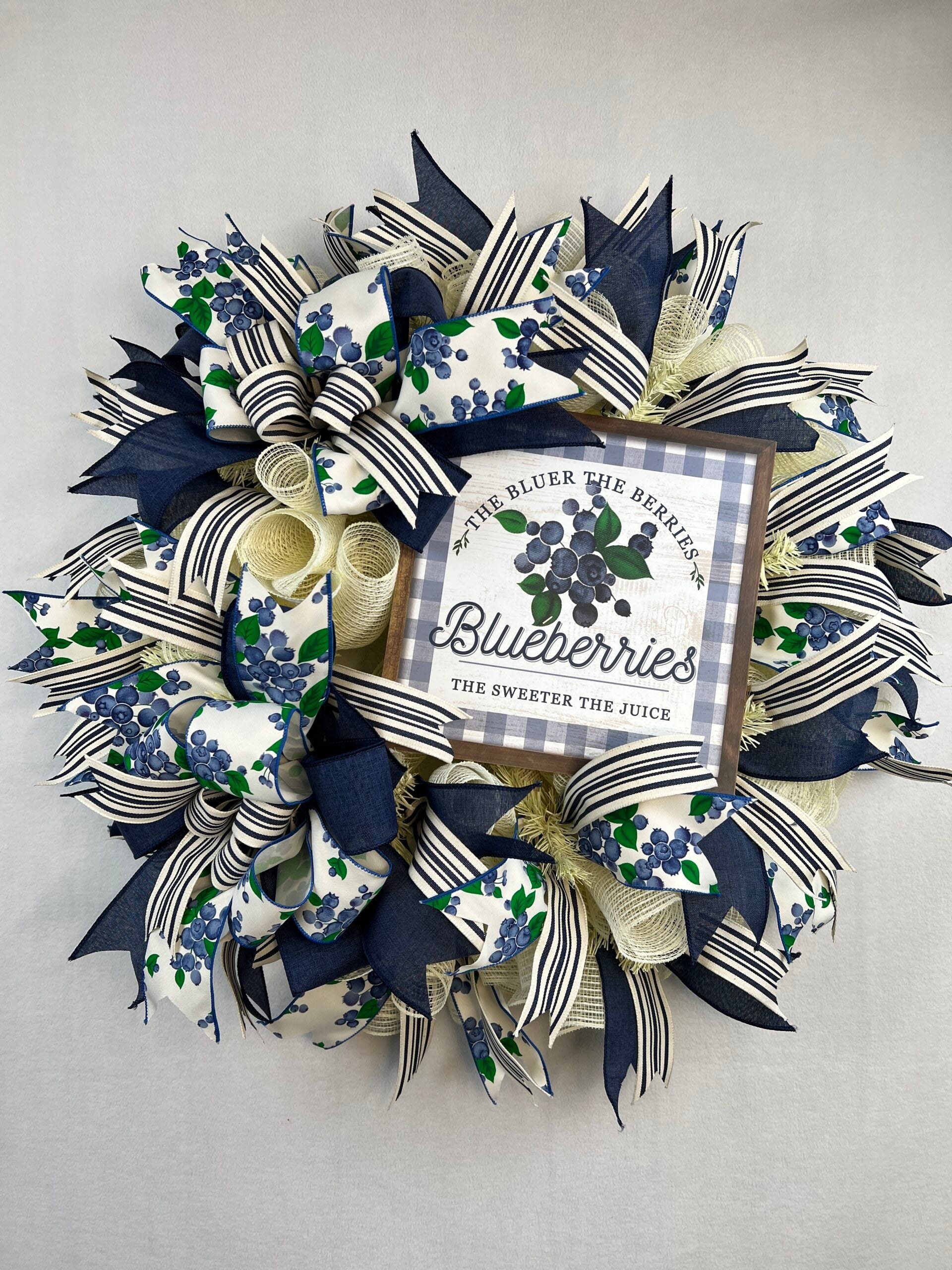Blueberry Wreath