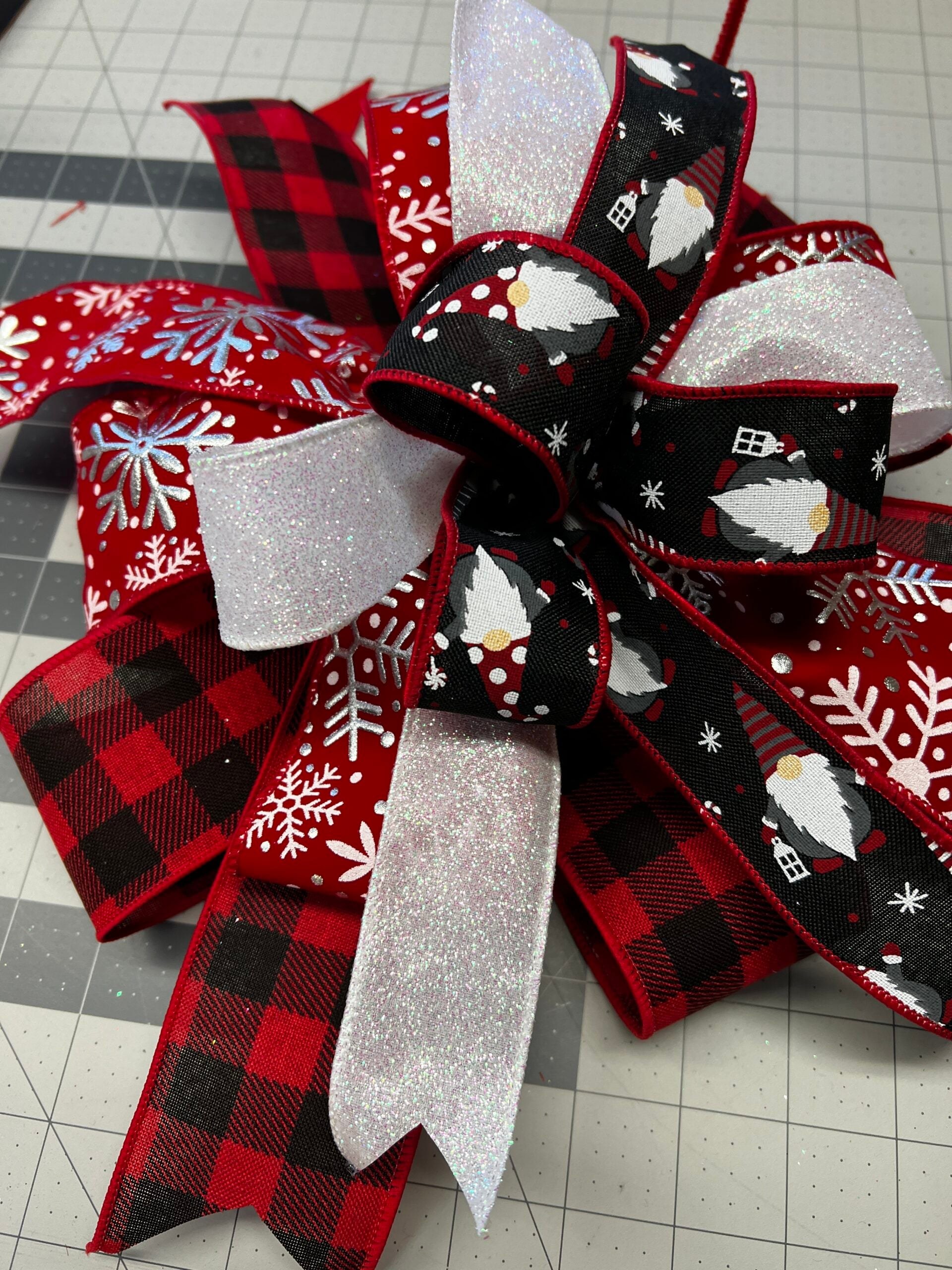 Christmas Bow Making