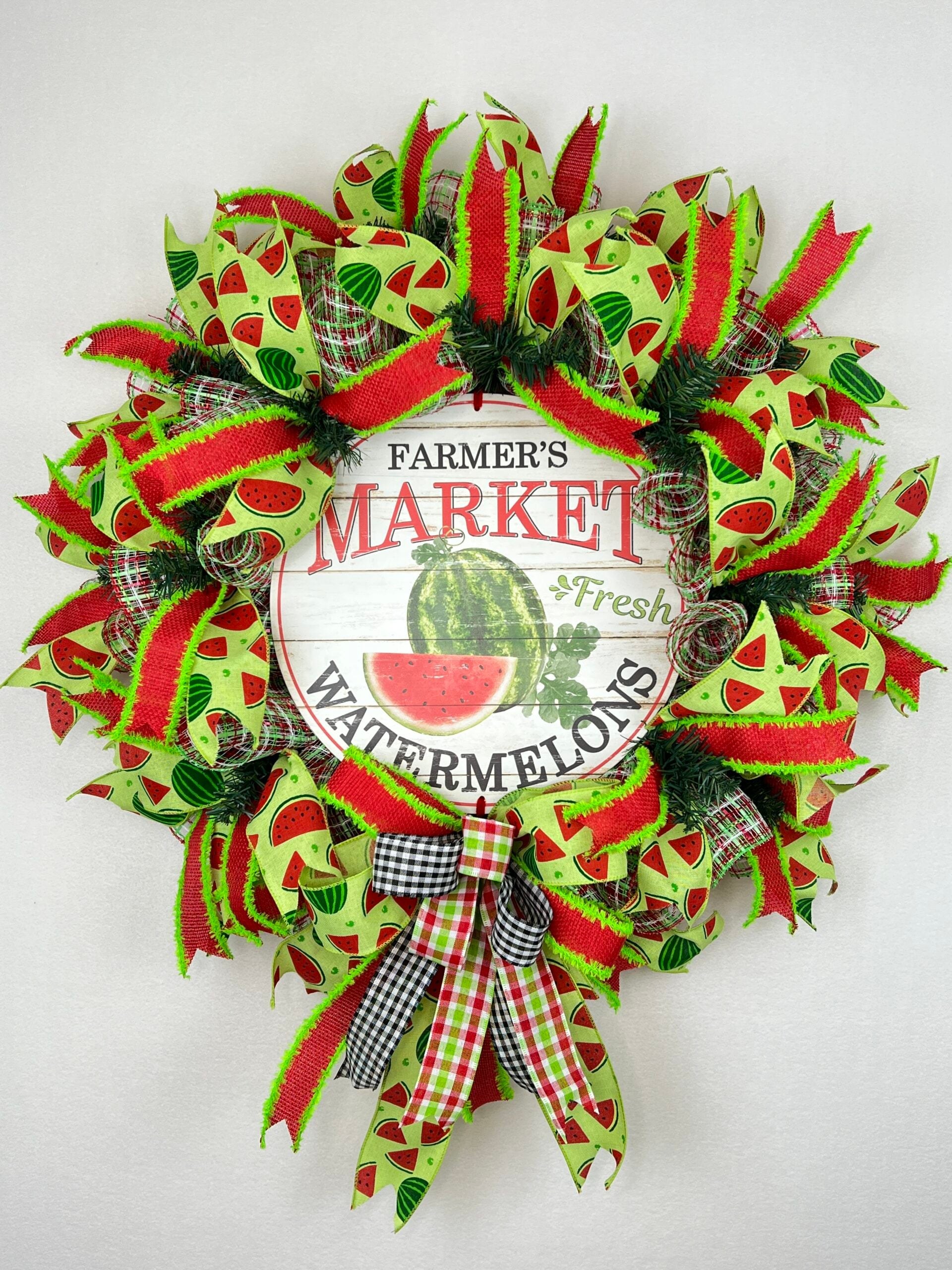 Farmer’s Market Summer Wreath