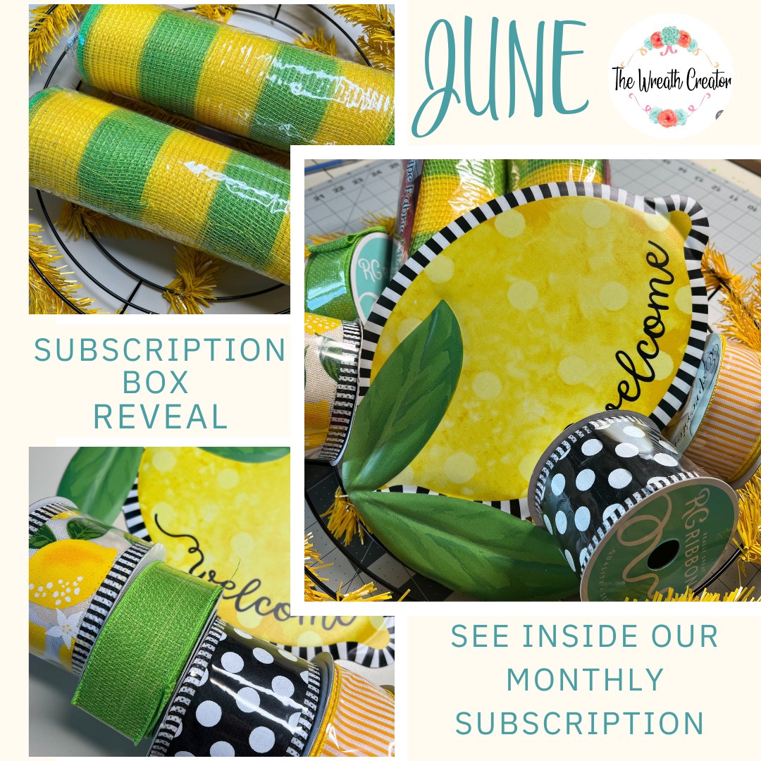 Summer Days-June Ultimate Wreath Kit Club