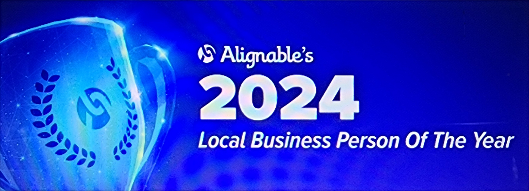 Alignable’s 2024 Local Business Person of the Year award