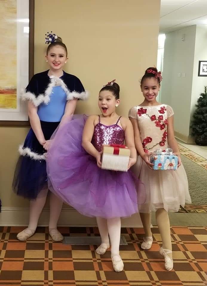 Young DMSD ballerina friends