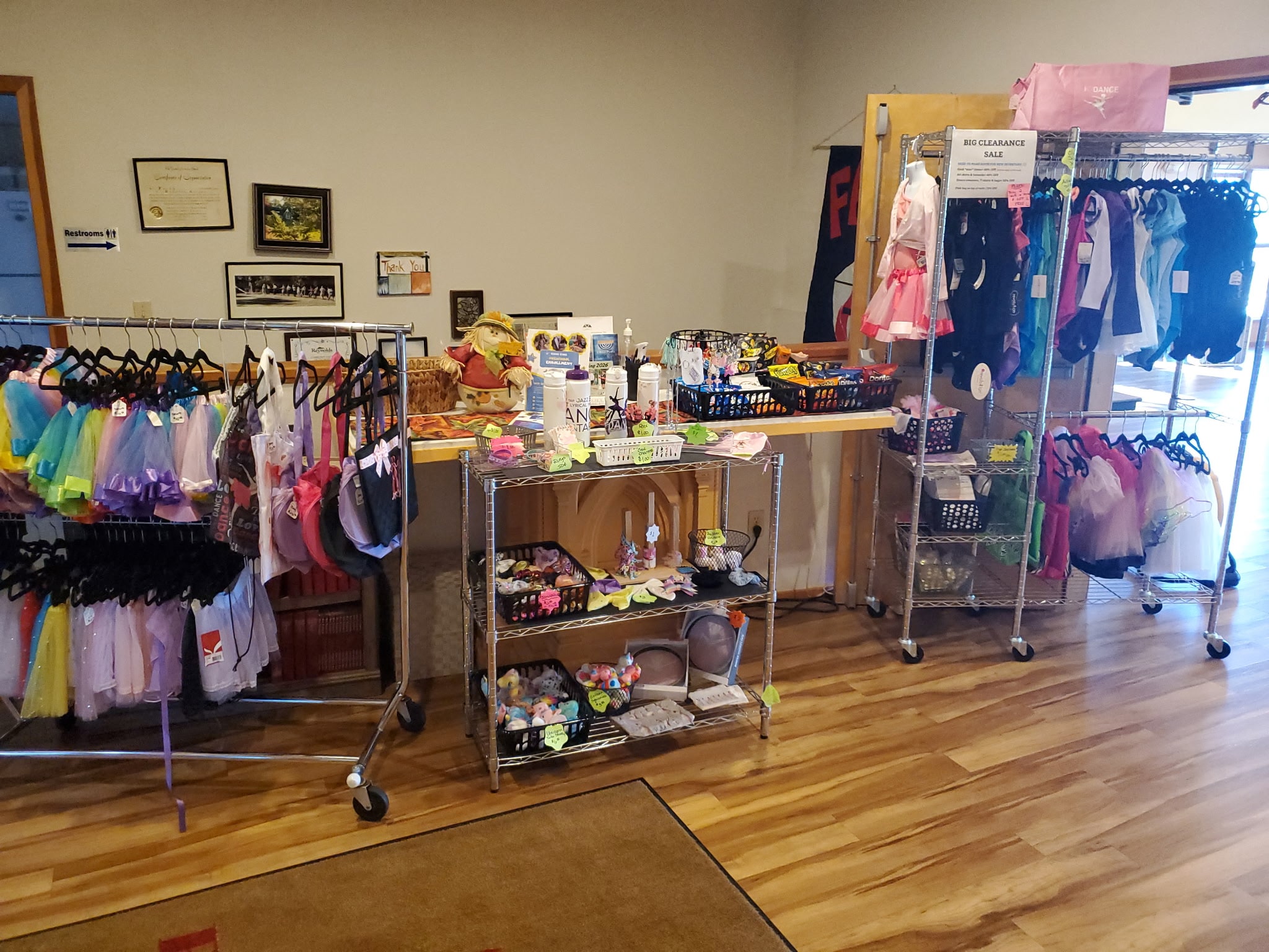 Dancewear and accessories available at Dancer’s Boutique
