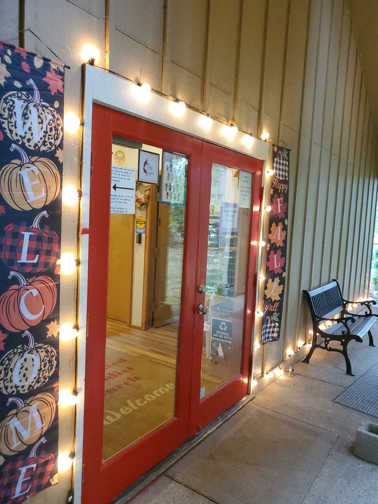 Welcoming entrance to Deborah Messinger School of Dance