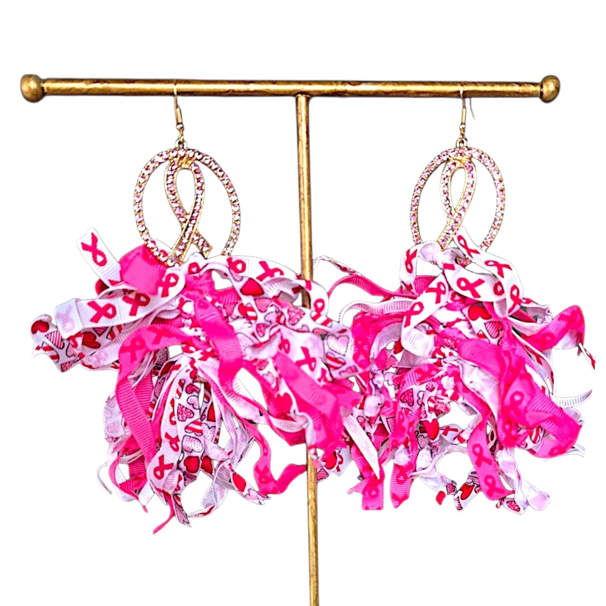 Handmade Silk Tassel Earrings