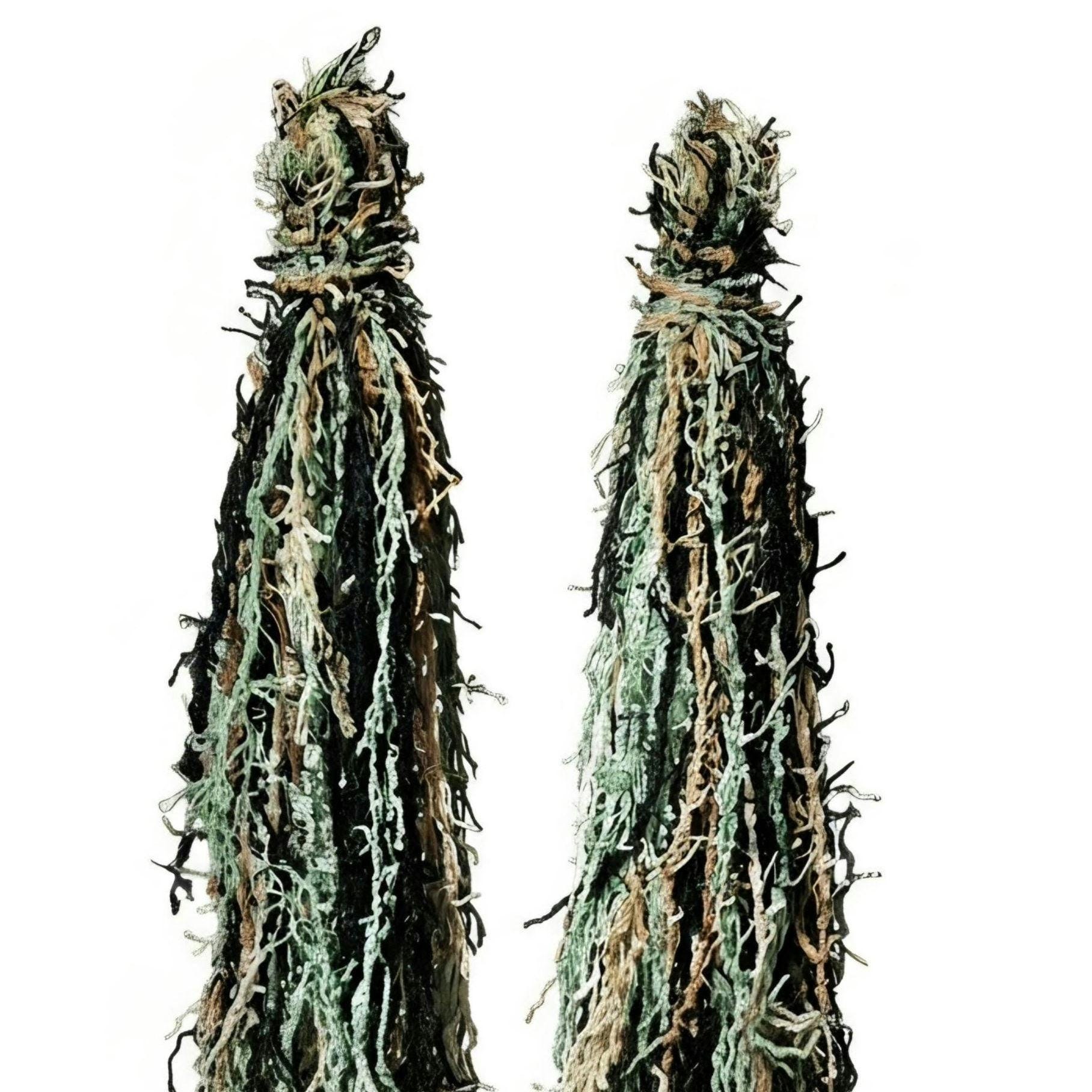 Handmade Fringe Yarn Tassel Earrings