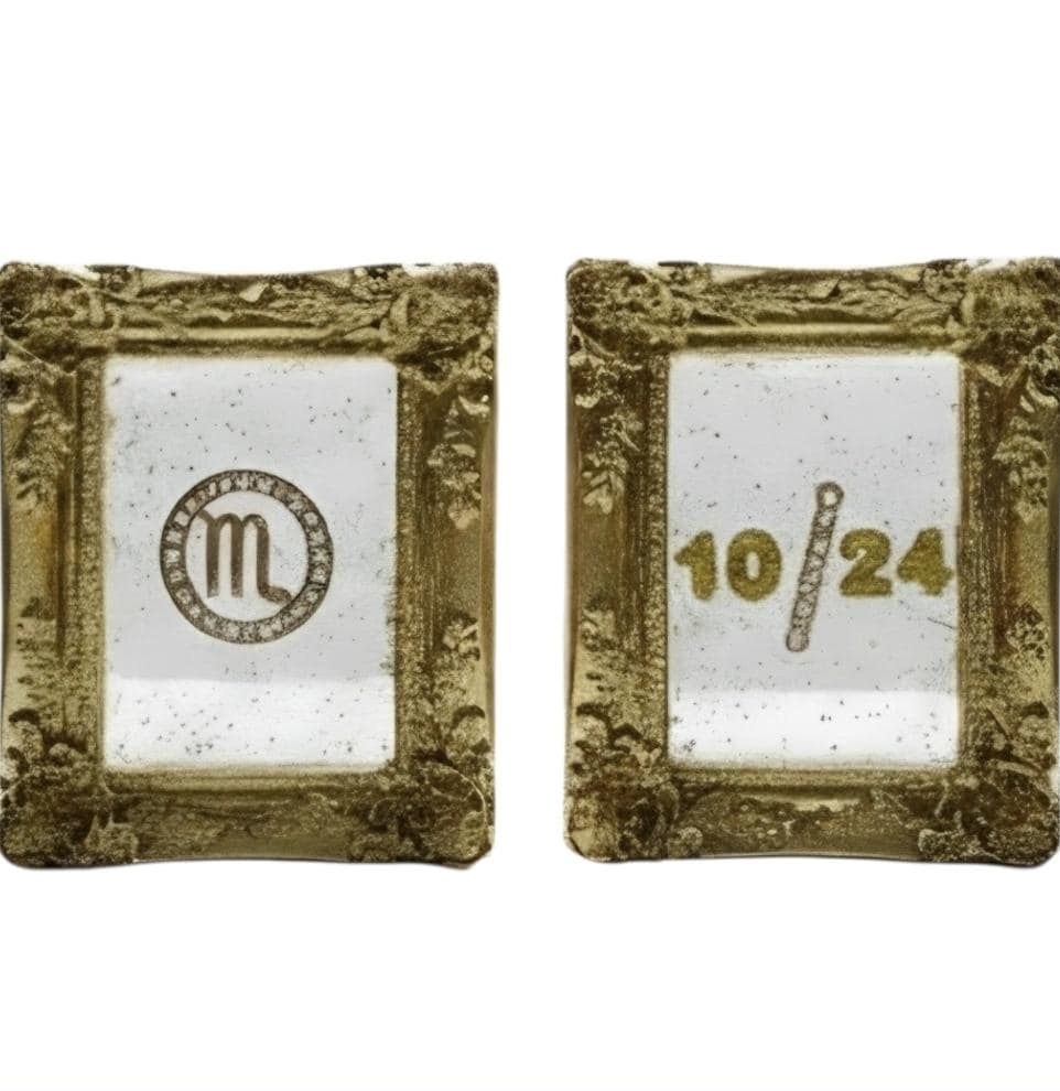 Customized Handmade Personalized Zodiac Resin Earrings