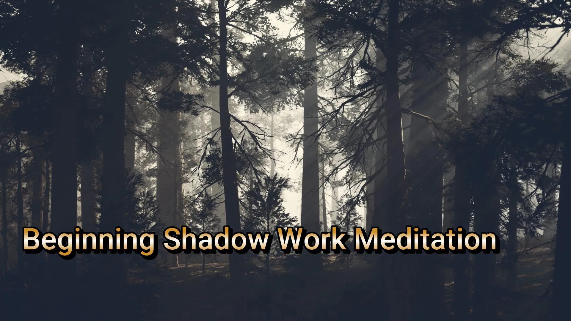 Beginning Shadow Work