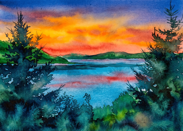 Waterscapes 5 by Zane Peterson