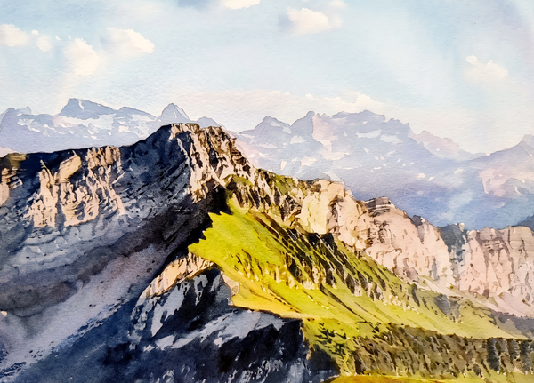 Sunlit Ridge by Zane Peterson