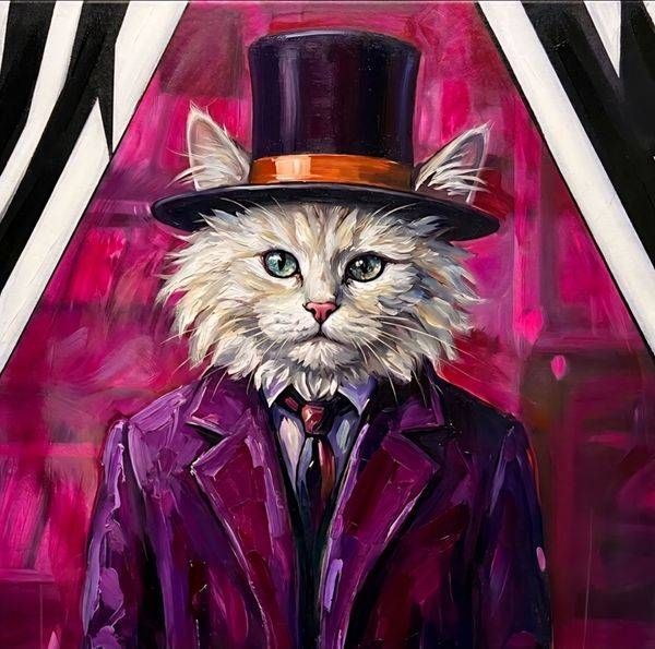Dapper Feline by Zane Peterson