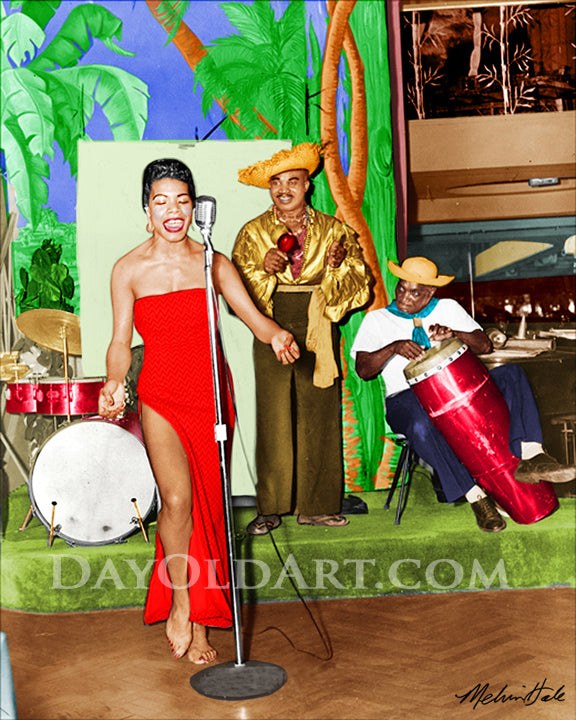 Maya Angelou Performing Calypso Music