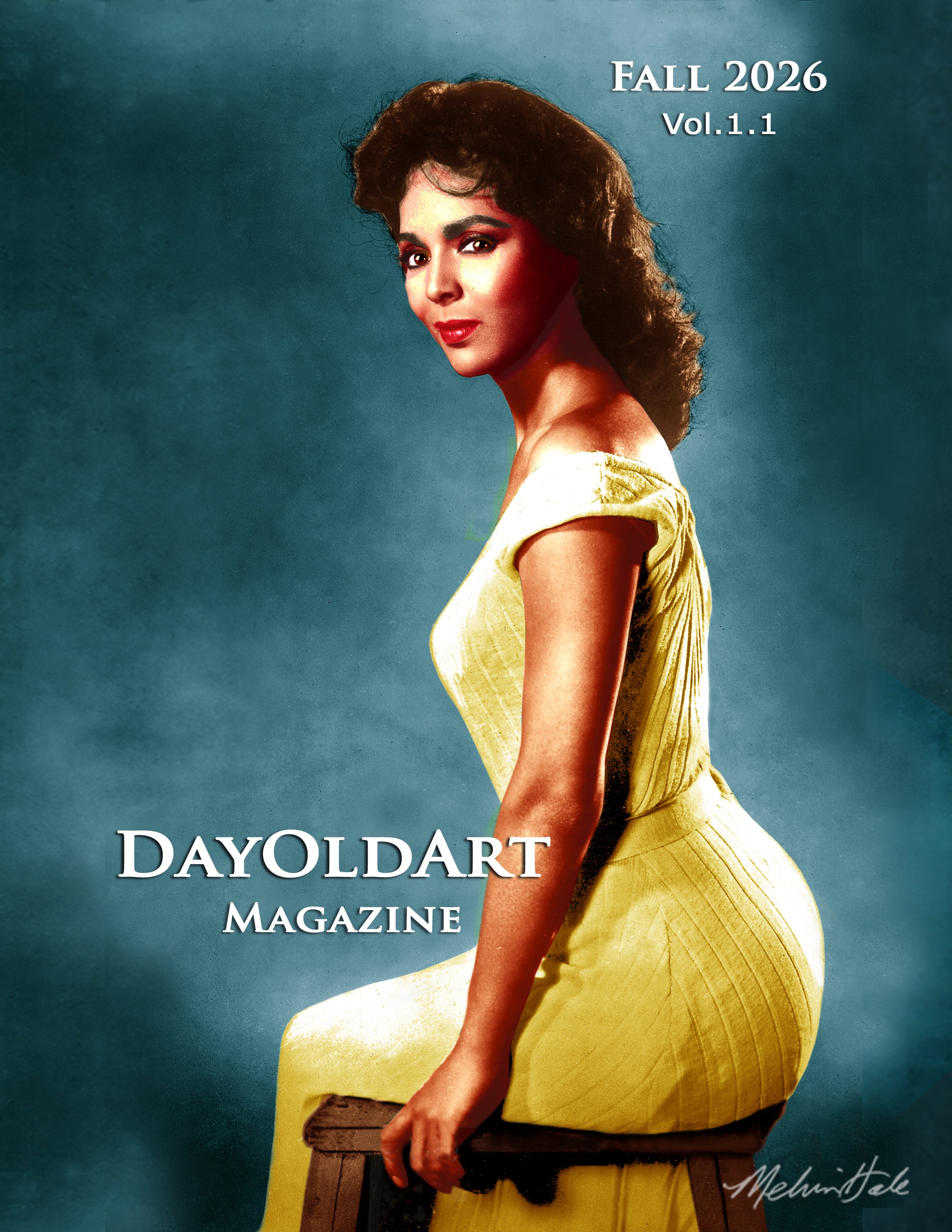 Day-Old Art Magazine cover featuring Dorothy Dandridge