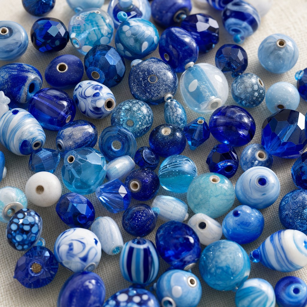 Ocean jewelry-making beads